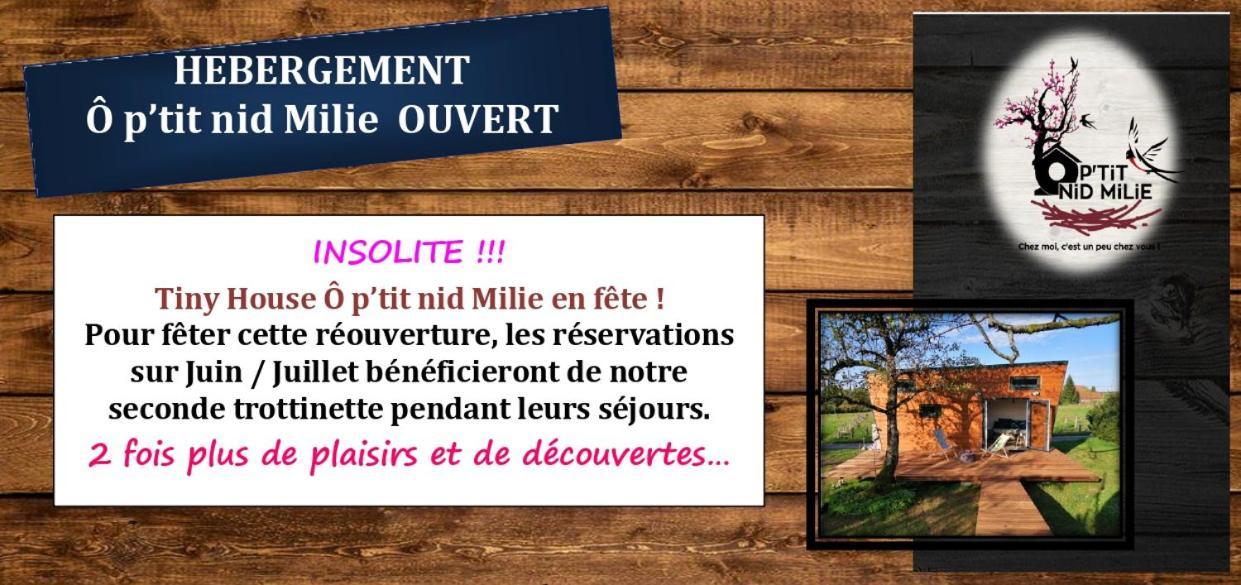 O P'Tit Nid Milie Villa Bellefontaine  Exterior photo